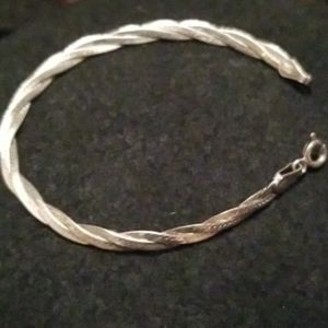 ☆ Vintage Sterling Silver Italian Bracelet
